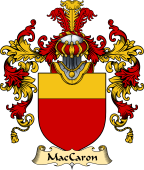 Irish Family Coat of Arms (v.25a) MacCaron