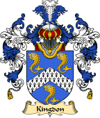 Irish Family Coat of Arms (v.25a) Kingdon
