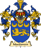 Irish Family Coat of Arms (v.25a) MacGovern